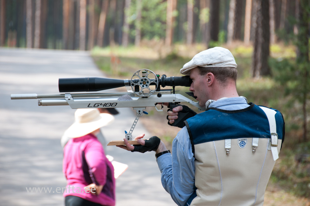 Aron Jalakas, Walther LG 400 FT, Nikko Stirling Diamond 10-50x60